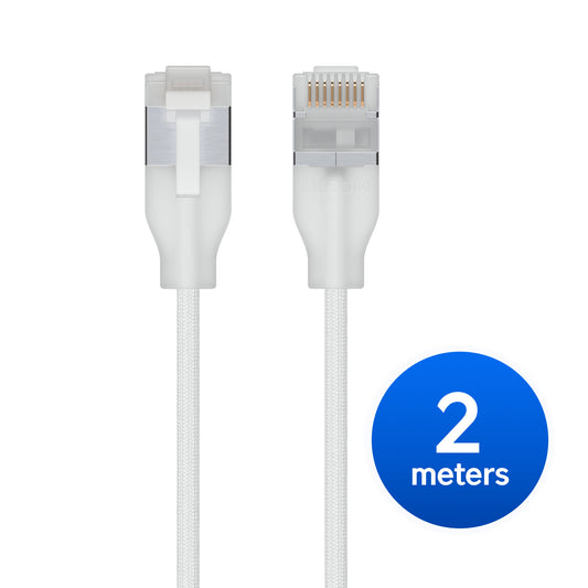 Ubiquiti UniFi Premium Patch Cable (UACC-Cable-Patch-EL-C6A-2M-W)