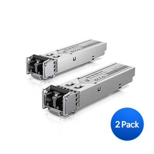 Ubiquiti UFiber SFP Multi-Mode Fiber Module (UACC-OM-MM-1G-D-2)