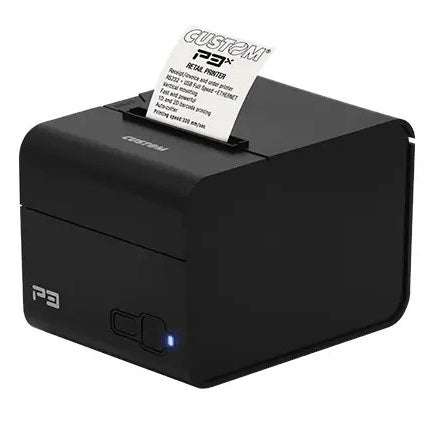 Custom Printer Thermal P3X 80MM ETH/RS232/USB BLK