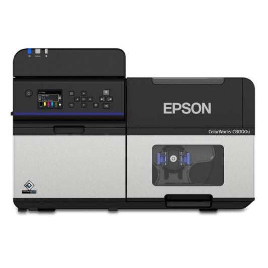 EPSON ColorWorks C8010 USB/Ethernet High Speed Inkjet 4" Colour Label Printer - Includes Power Cable