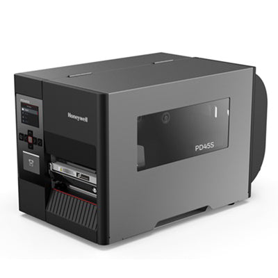 Honeywell Industrial Label Printer PD45S Thermal Transfer with Ethernet/Fixed Hanger/203 DPI/2.36" Display No Power Cord