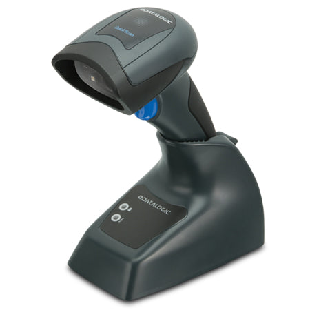 Datalogic QuickScan Mobile QM2430 Black Standard Range 2D Handheld Cordless Imager USB Barcode Scanner Kit - Includes Sc