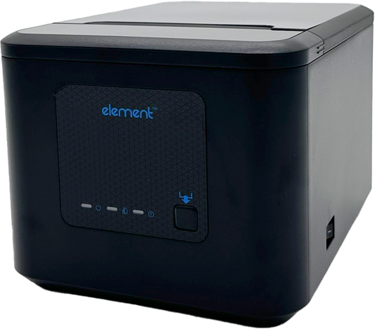 Element RW80L MKII Thermal Receipt Printer, Ethernet/Serial/USB Interfaces, Black