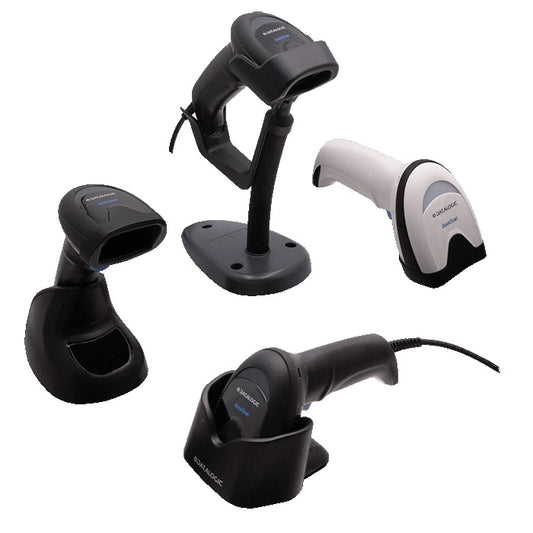 Datalogic QuickScan QD2590 Kit, 2D MegaPixel Imager, USB/RS232 Multi-Interface, Black (includes scanner and USB A cable 