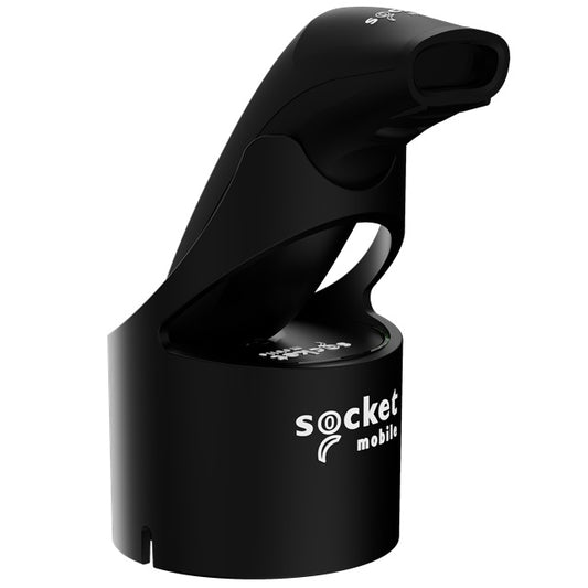 Socket SocketScan® S721 General Purpose Bluetooth LE Barcode Reader, Black & Black USB-C Dock