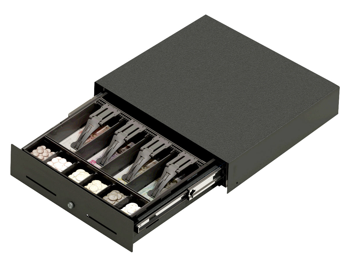 APG Cash Drawer Slide Out SL3000-0965 5 Notes / 8 Coins with Ethernet Interface in Black