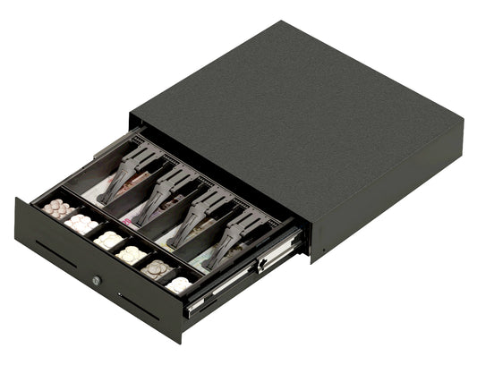 APG Cash Drawer Slide Out SL3000-0965 5 Notes / 8 Coins with Ethernet Interface in Black