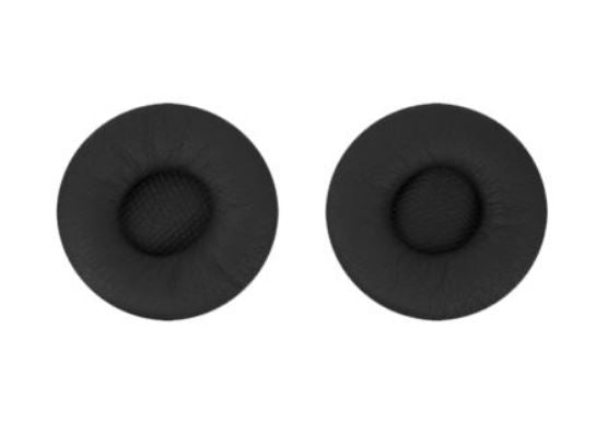 Jabra Earpads For 900/9400 Series,2Pcs, Larger Leather Ear Cushions for Jabra Pro 9400/900 (5.5 cm diameter), 3-5 dB Mor