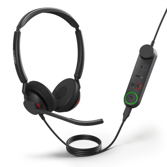 Jabra Engage 50 II Dual UC Corded USB-C/A Headset, Best Headset for Clear Customer Calls Ultra-Lightweight Hearing Prote