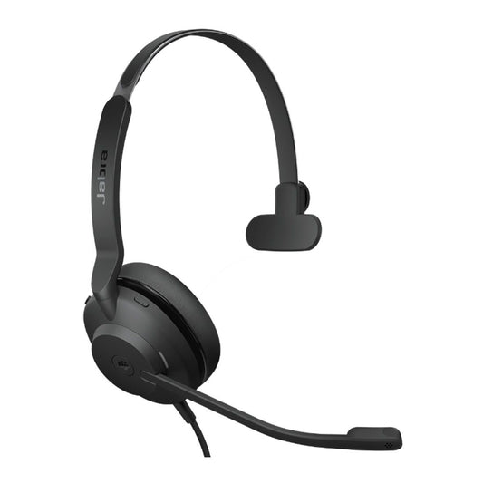Jabra Evolve2 30 SE Wired USB-C/A MS Teams Mono Headset, Lightweight & Durable, Noise Isolating Ear Cushions, Plug-and-p
