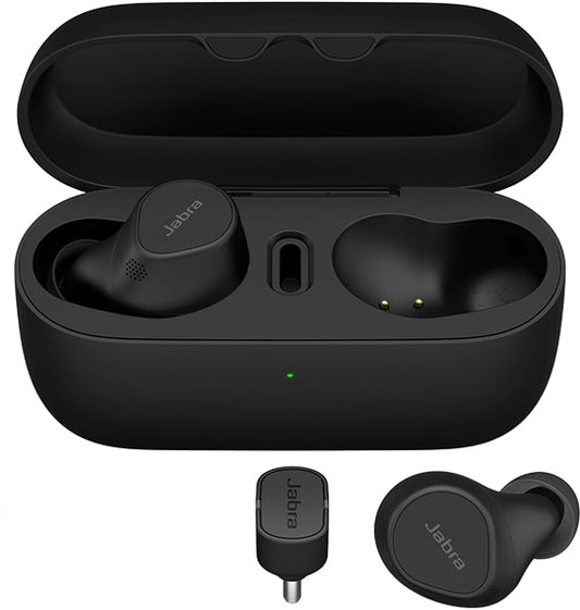 Jabra, Evolve2, Buds, MS Teams, USB-C, Professional, Pocketable Calls.True Wireless Earbudsengineered for Hybrid Working