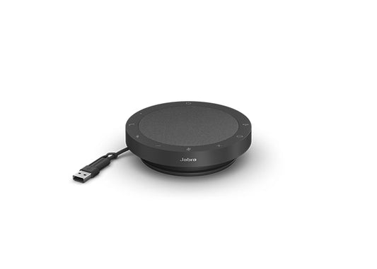 Jabra, Speak2 55, MS, Speakerphone, Connect via Wired USB - USB-A/ USB-C and to Mobile via Bluetooth, Battery Life Lasts