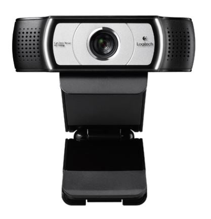 Logitech C930e Webcam 90 Degree view HD1080P - Pan, Tilt, Zoom Options, Ideal for Skype, Lync, Plug and Play USB, Rightl