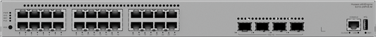 Huawei eKit S310-24P4X-M 24*10/100/1000BASE-T ports(PoE+), 4*10GE SFP+ ports, with 1*AC