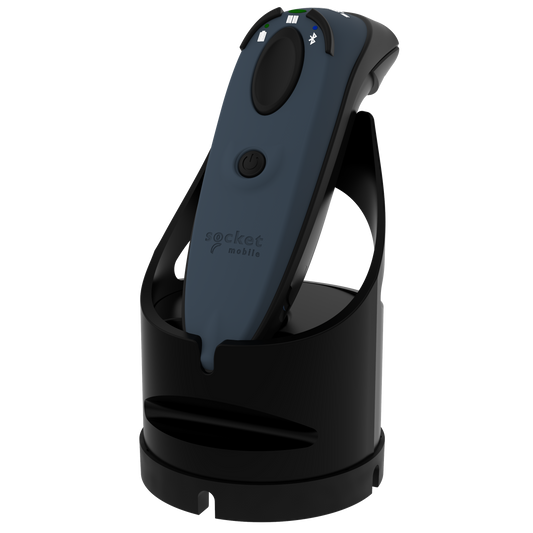 Socket DuraScan® D740, Performance Barcode Reader, Gray & Black USB-C Dock