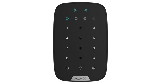 Ajax KeyPad Plus Wireless Black