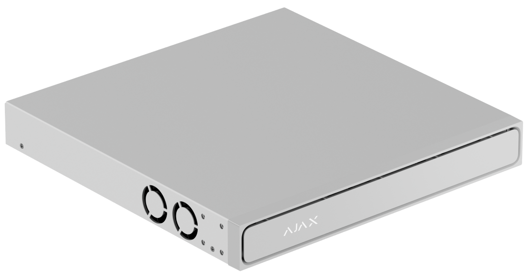 Ajax NVR H2D16PAC (16CH,2HDD,16POE) White