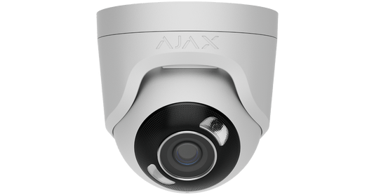 Ajax TurretCam Hl (8 MP/4 Mm) White