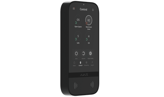 Ajax KeyPad Touchscreen Wireless Black