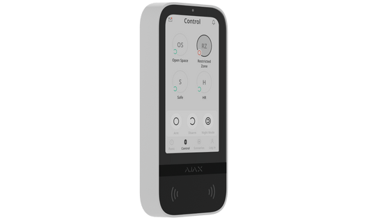 Ajax KeyPad Touchscreen Wireless White