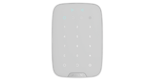 Ajax KeyPad Plus Wireless White